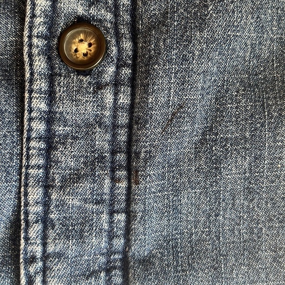 *SOLD* Denim fleece lined jacket - Picture 8 of 8